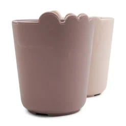 Kiddish tasse lot de 2 - Croco - Rose