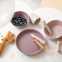 Kiddish tasse lot de 2 - Croco - Rose