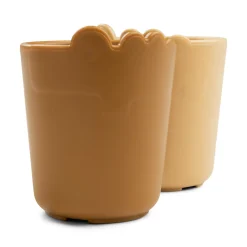 Kiddish tasse lot de 2 - Croco - Moutarde