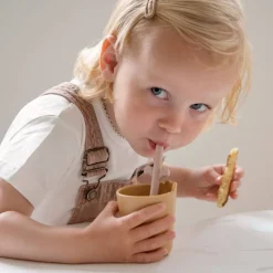 Kiddish tasse lot de 2 - Croco - Moutarde