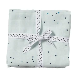 Lange lot de 2 - Dreamy dots - Bleu