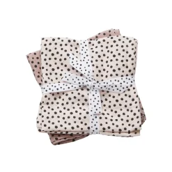 Lange lot de 2 - Happy dots - Rose