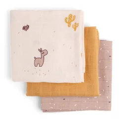 Lange lot de 3 - Lalee - Rose