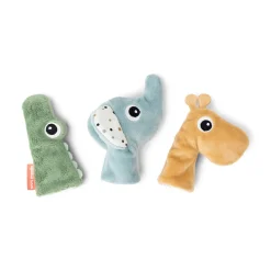 Marionnette à doigts lot de 3 - Deer friends - Multicolore