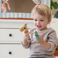 Marionnette à doigts lot de 3 - Deer friends - Multicolore