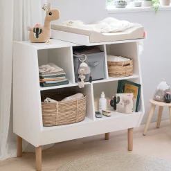 Matelas à langer easy wipe - Confetti - Sable