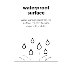 Matelas à langer easy wipe - Confetti - Sable