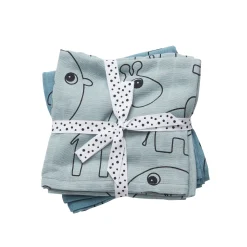 Maxi lange lot de 2 - Contour - Bleu