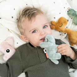 Mini hochet sensoriel - Raffi - Moutarde