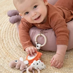 Miroir d'activité To go - Happy clouds - Bleu