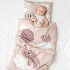 Parure de lit baby - Elphee -Rose