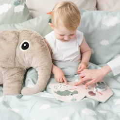 Parure de lit baby - Elphee - Bleu