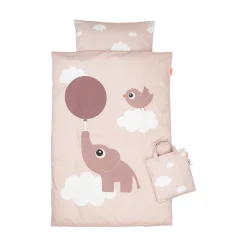 Parure de lit junior - Elphee - Rose