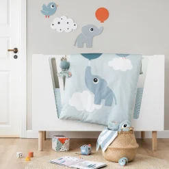 Parure de lit junior - Elphee - Bleu