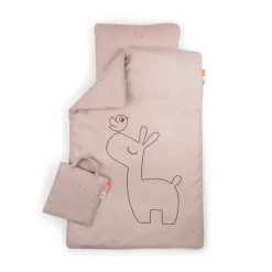 Parure de lit junior - Lalee - Rose