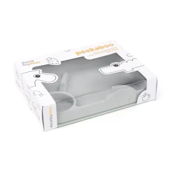 Peekaboo assiette plateau - Deer friends - Gris