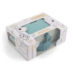 Peekaboo coffret premier repas - Deer friends - Bleu