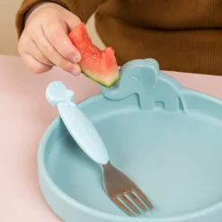 Peekaboo coffret repas - Deer friends - Bleu