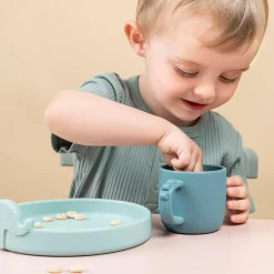 Peekaboo coffret repas - Deer friends - Bleu