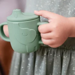 Peekaboo tasse d'apprentissage - Elphee - Rose