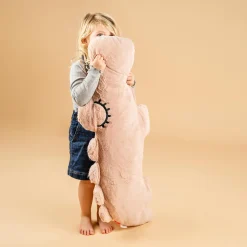 Peluche grande - Croco - Rose