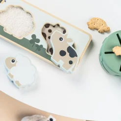 Puzzle sensoriel - Tiny farm - Multicolore