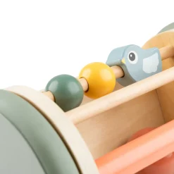 Rouleau d'éveil avec miroir - Birdee - Multicolore