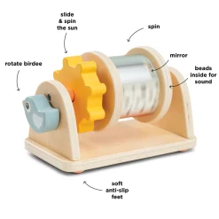 Rouleau multi sensoriel d'activité - Birdee - Multicolore