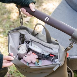 Sac à dos à langer - taupe