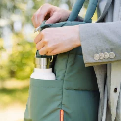 Sac à langer fourre-tout matelassé - Vert