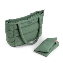 Sac à langer fourre-tout matelassé - Vert