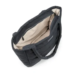 sac à langer langer fourre-tout matelassé - Noir