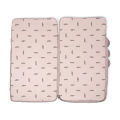 Sac de couchage matelassé - Croco - Rose