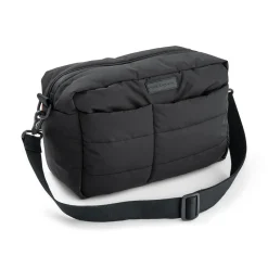 Sac de poussette matelassé - noir