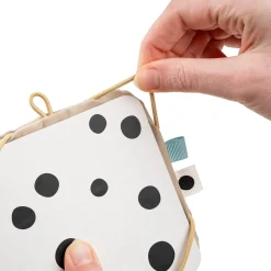 Support avec cartes de motifs contrastés - Deer friends - Sable